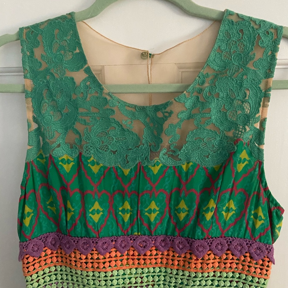Hemant and Nandita Mintzita, Silk and Embroidered Dress - Picture 4 of 4